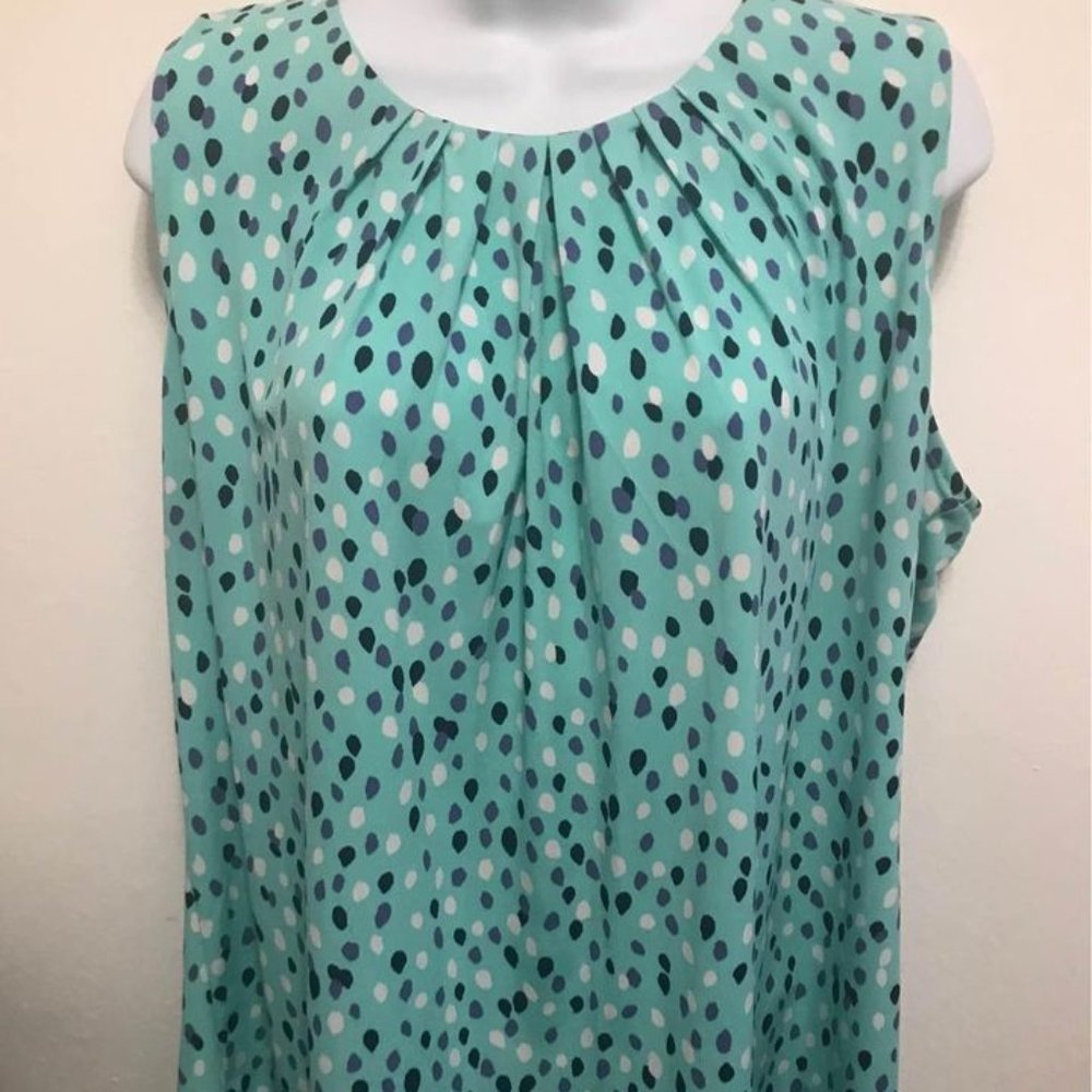 Woman's Career Print Blouse XL
